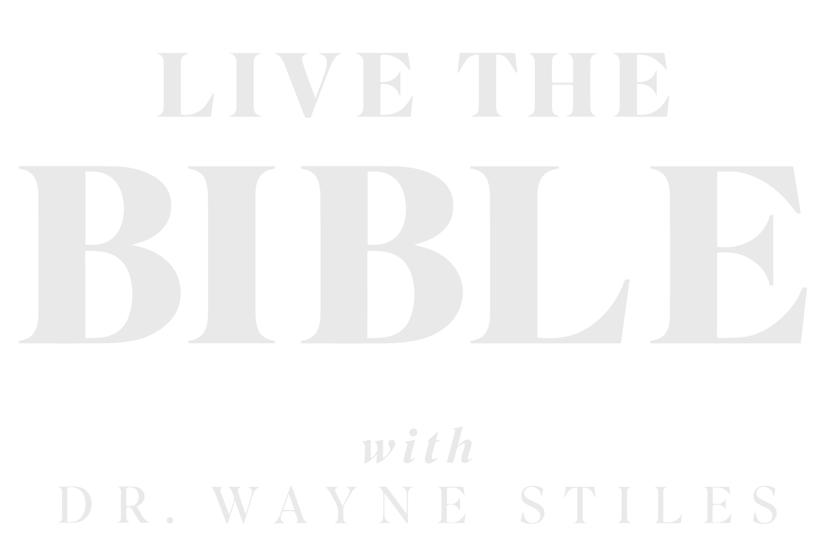 Live The Bible Title Art Logo In Light-1